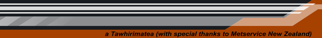 a Tawhirimatea (with special thanks to Metservice New Zealand)